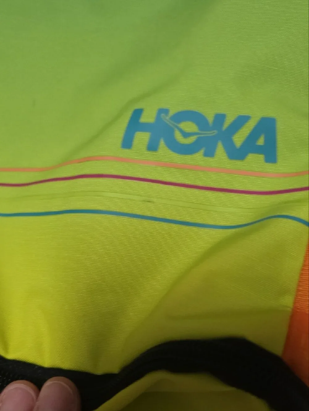 Hoka Blue-Green-Yellow-Orange Gradient Backpack